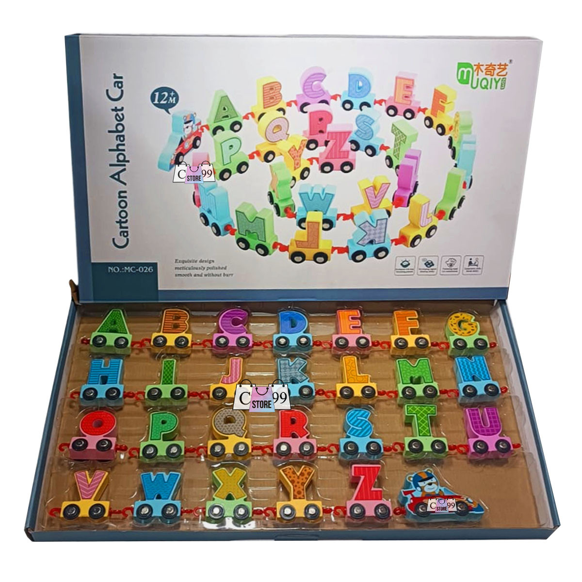 Miniatura 6 de Tren De Letras Abecedario Para Niños